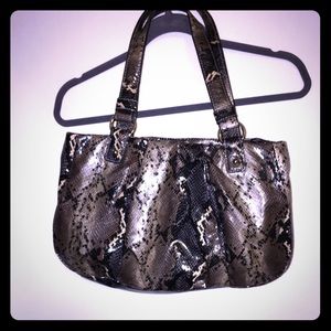 🟣FINAL MARKDOWN🟣 Faux Snakeskin purse